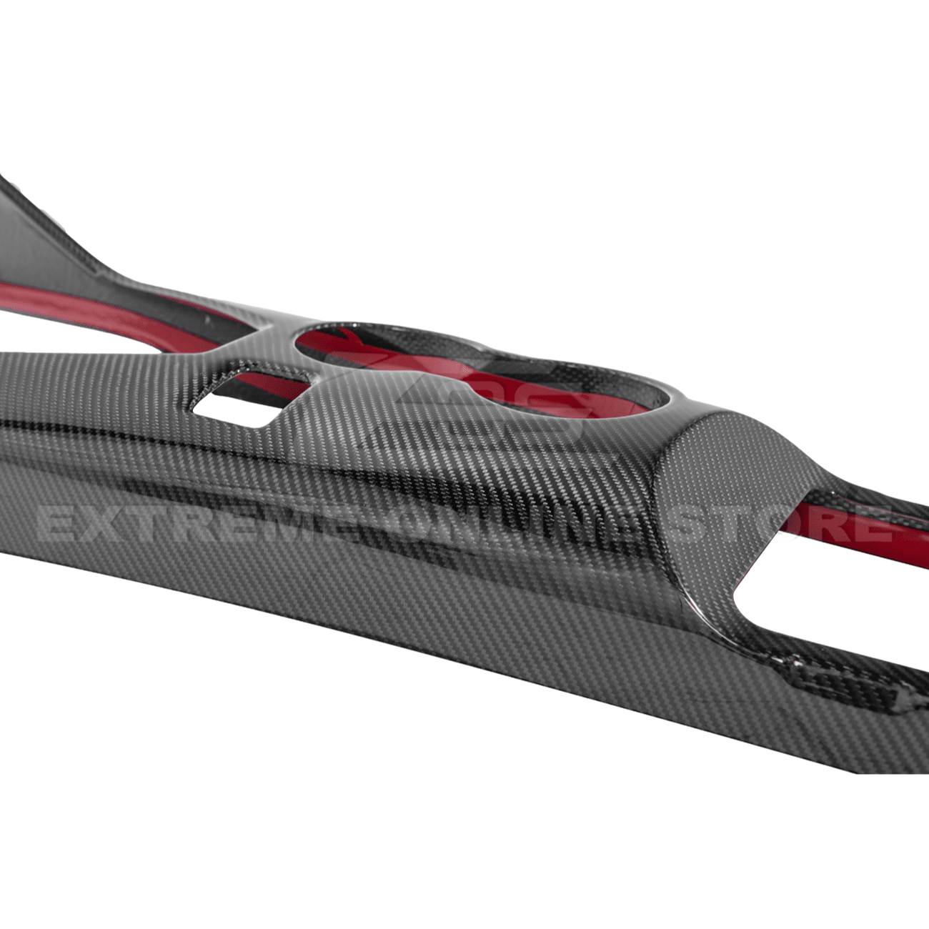 Ford Mustang S650 Factory Style Dry Carbon Fiber All Inclusive Center Console Cover 2024-Up