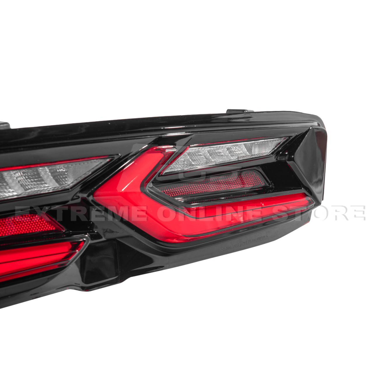 Chevrolet Camaro C8 Style Sequential LED Rear Taillights Smoke Clear Red Lens 2019-Up