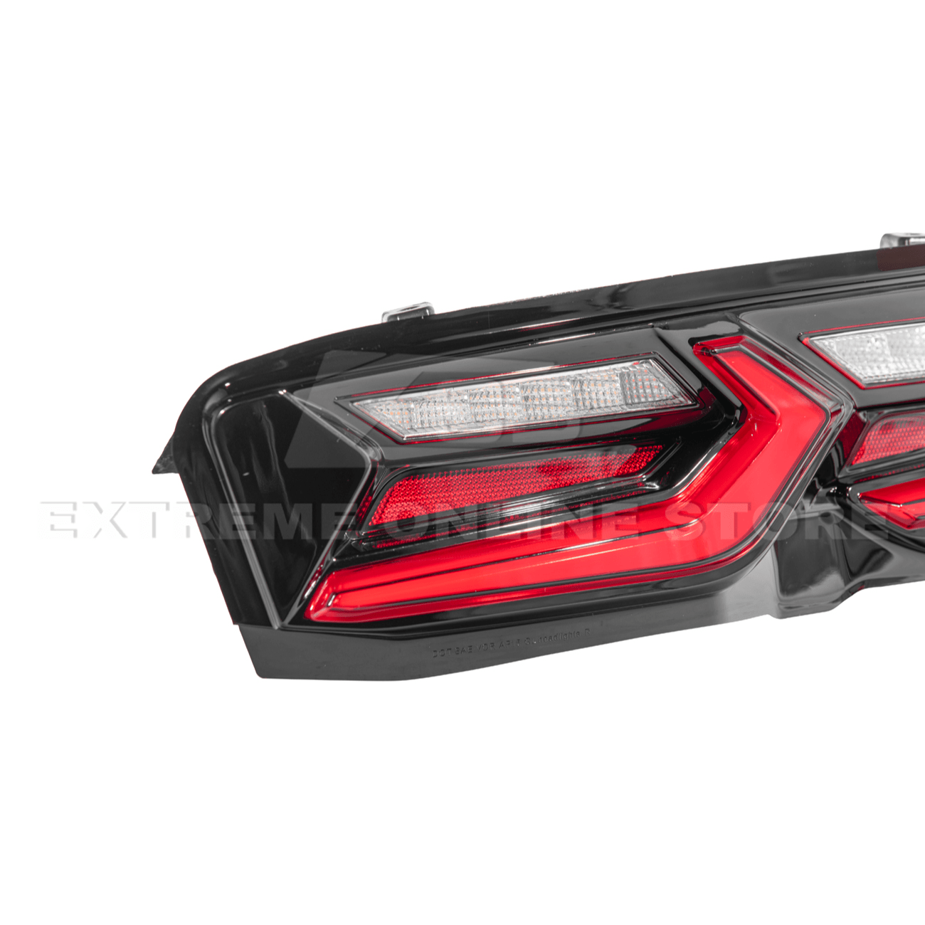 Chevrolet Camaro C8 Style Sequential LED Rear Taillights Smoke Clear Red Lens 2019-Up