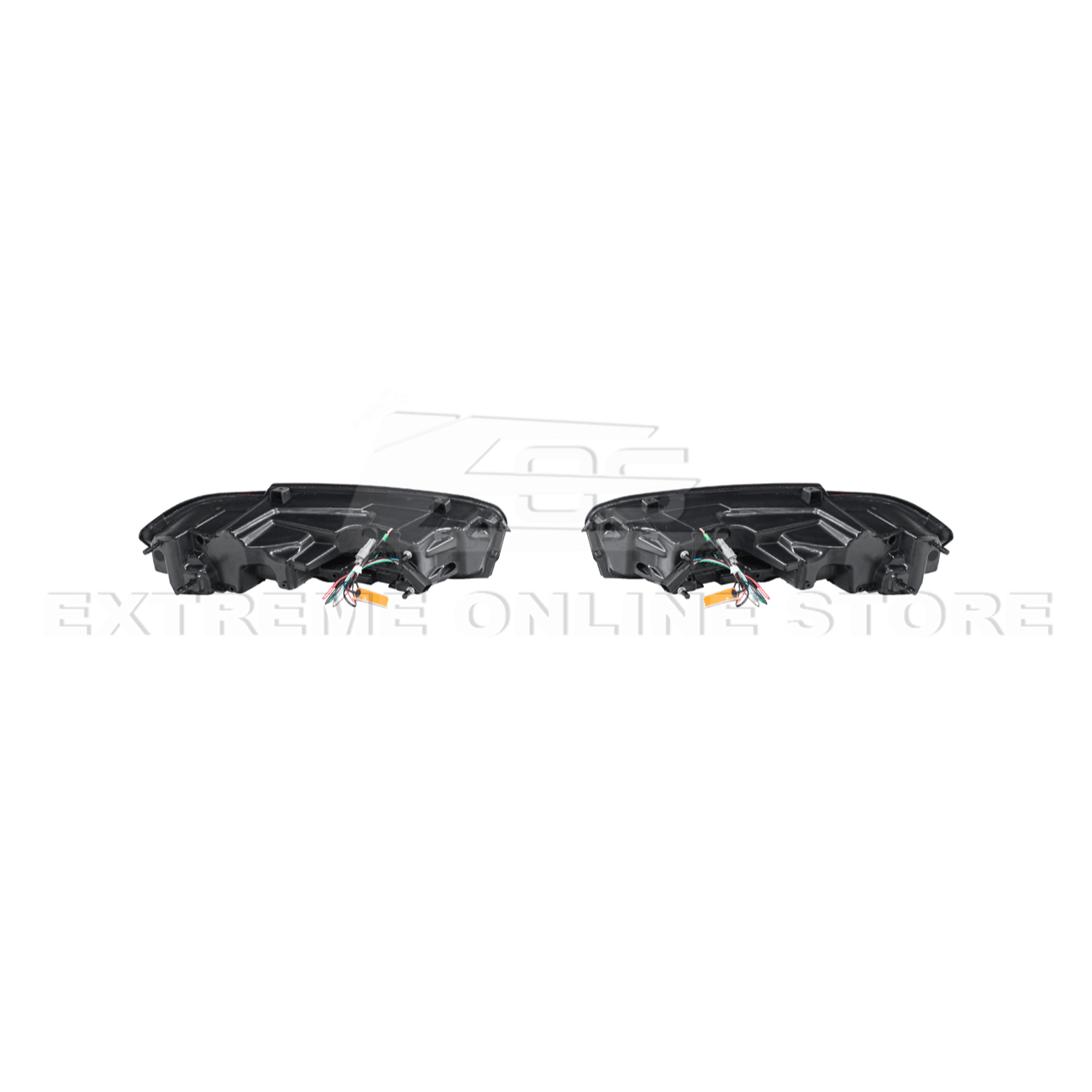 Chevrolet Camaro C8 Style Sequential LED Rear Taillights Smoke Clear Red Lens 2019-Up