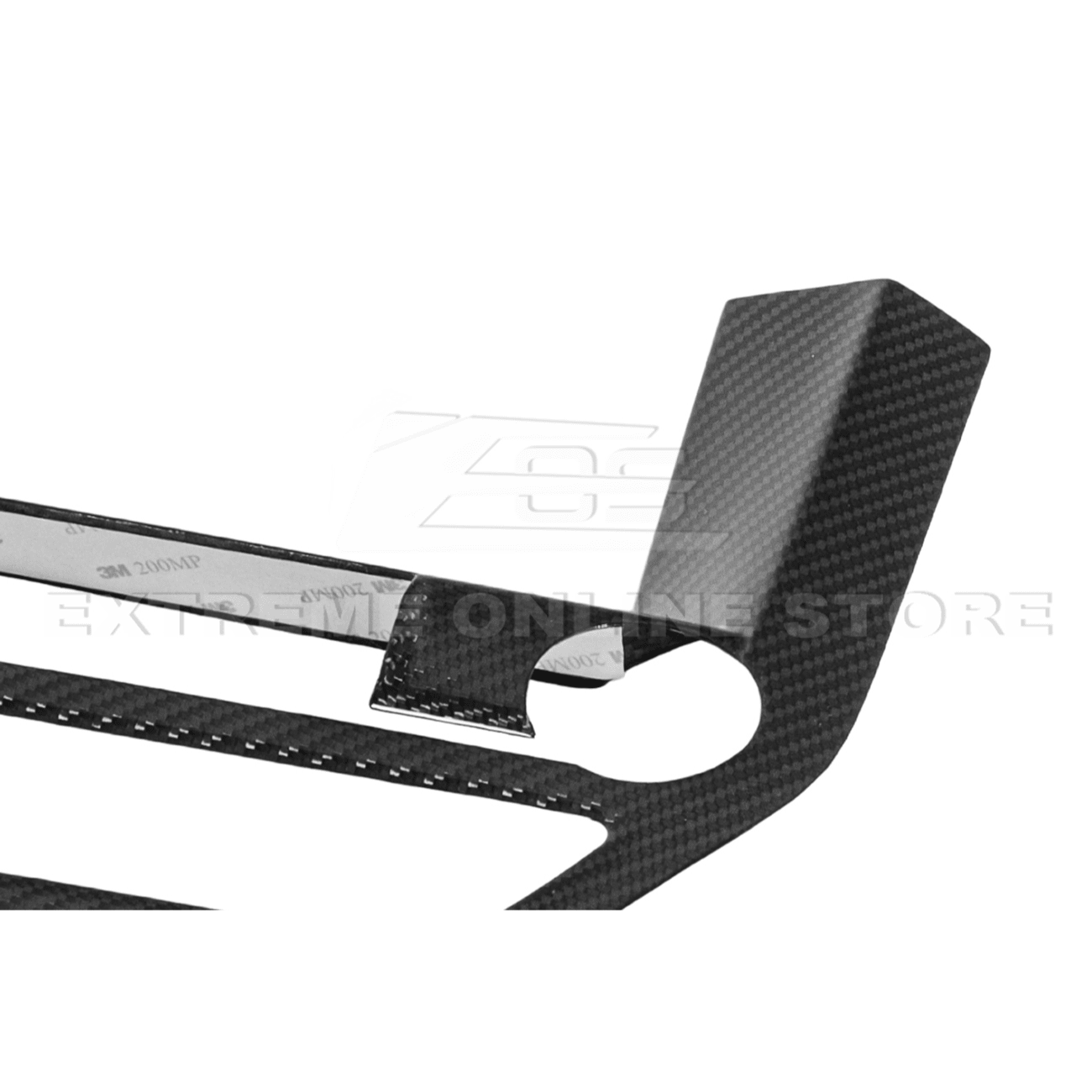 Ford Mustang S550 Factory Style Dry Carbon Fiber Center Console Control Panel Cover 2015-2023