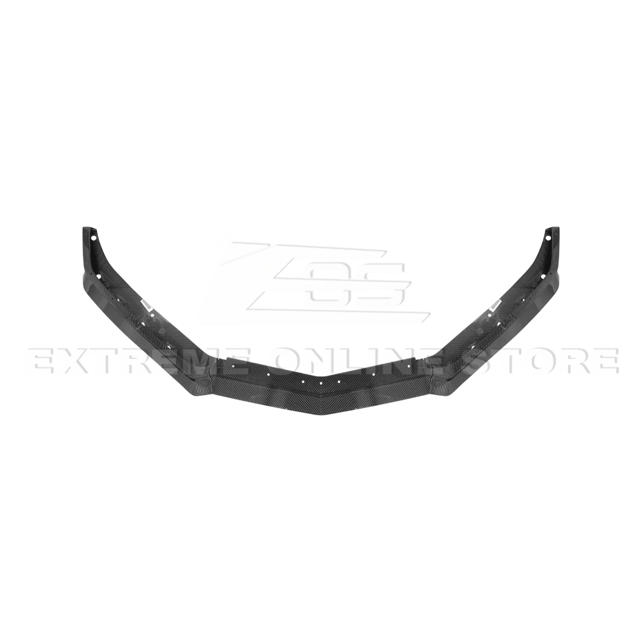 Corvette C8 Stingray Dry Carbon Fiber Front Splitter Z06 Z07 Conversion Package 2020-Up
