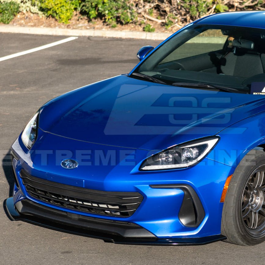 Subaru BRZ ZD8 CS Style Matte Gloss Black Front Splitter Side Skirts Kit 2022-Up