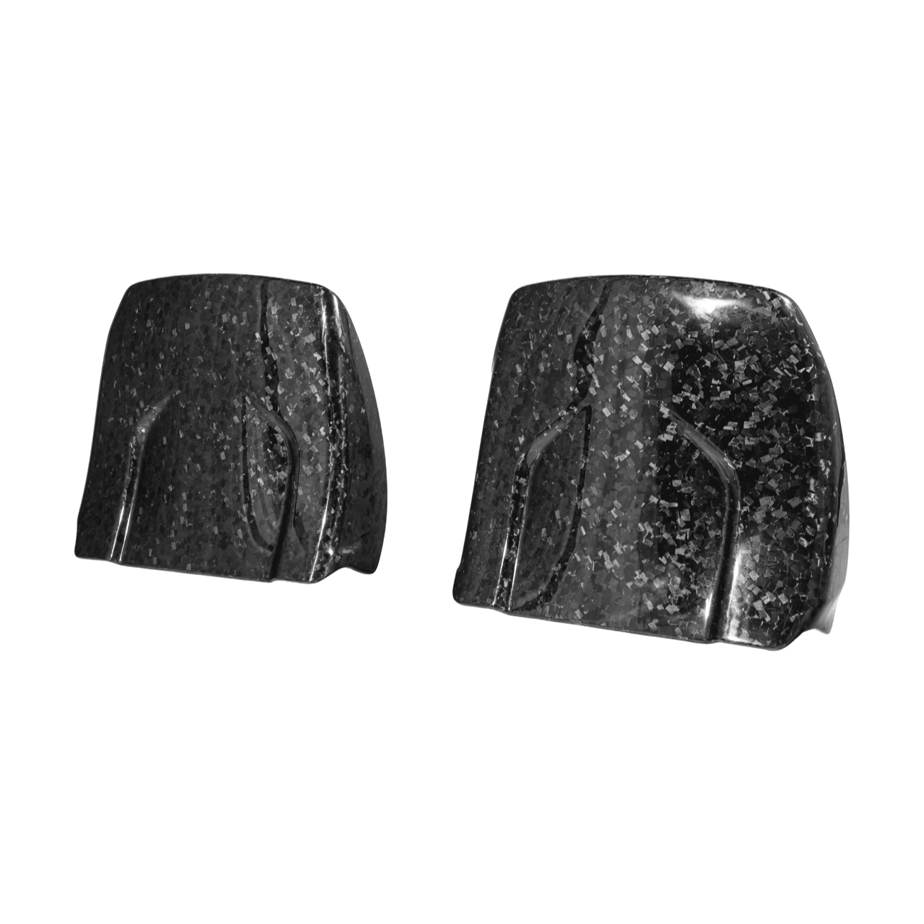 Cadillac CTS CTS-V Gen 2 Blackwing Style Dry Carbon Fiber Seat Back Covers 2009-2015