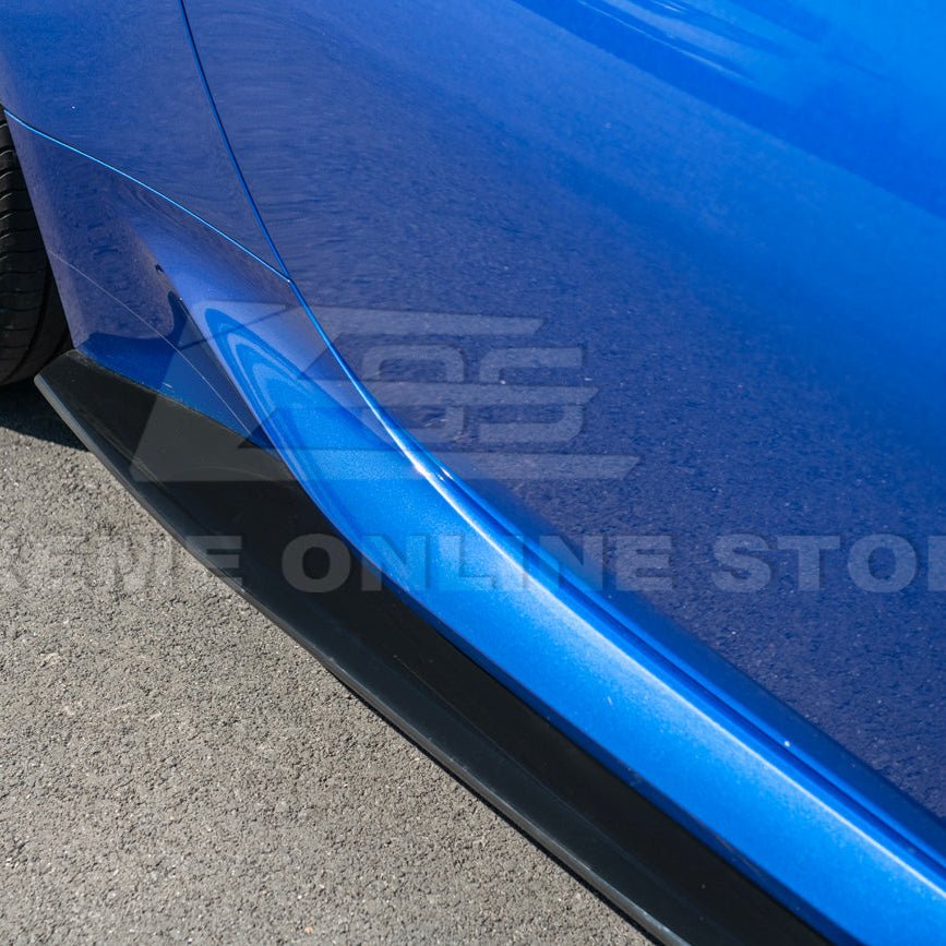 Subaru BRZ Artisan Spirit Style Matte Gloss Black Front Splitter Side Skirts Aero Kit 2022-Up