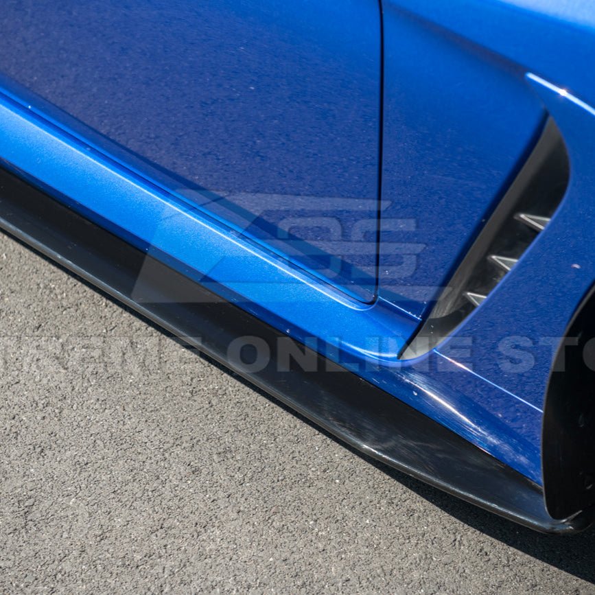 Subaru BRZ Artisan Spirit Style Matte Gloss Black Front Splitter Side Skirts Aero Kit 2022-Up