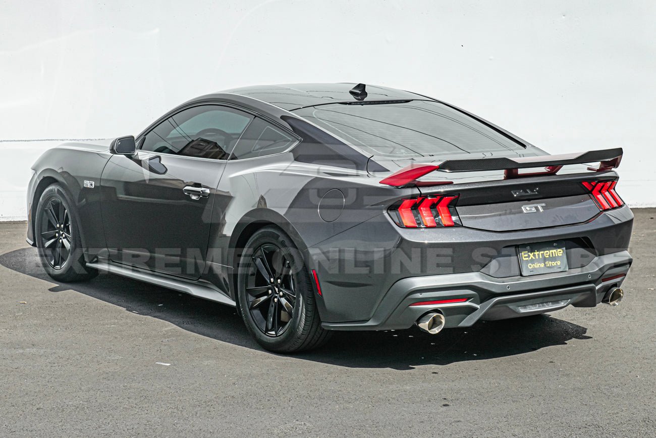 Ford Mustang S650 GT Performance Style Carbon Fiber Rear Gurney Flap Spoiler 2024-2025