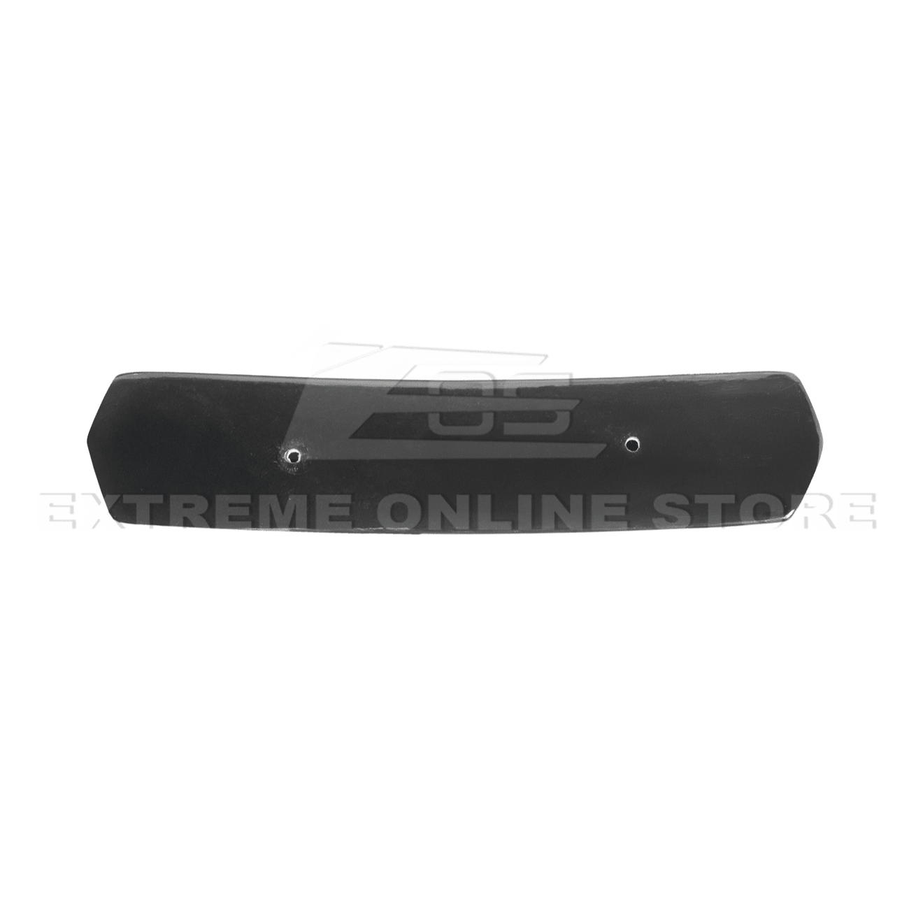 Mustang S650 Dry Carbon Fiber Rear Bumper Spoiler Applique Hole Cover 2024-Up