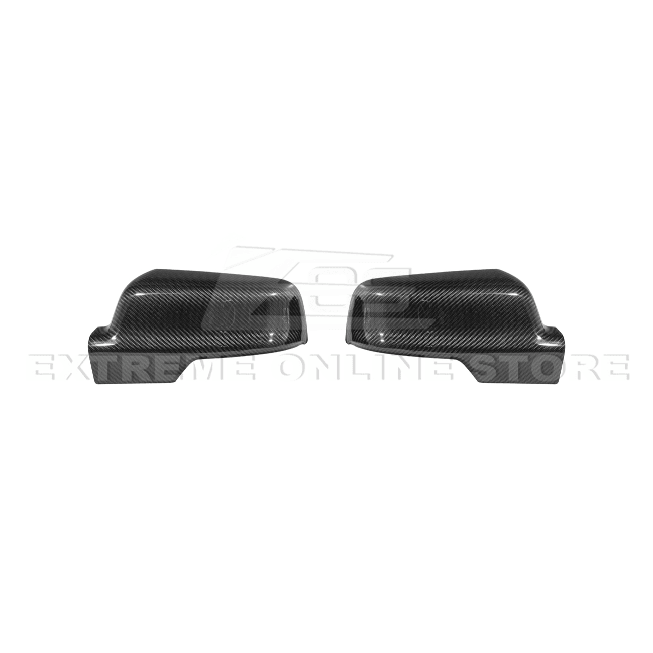Ram 1500 Dry Carbon Fiber Factory Style Side Mirror Cap Covers 2019-Up
