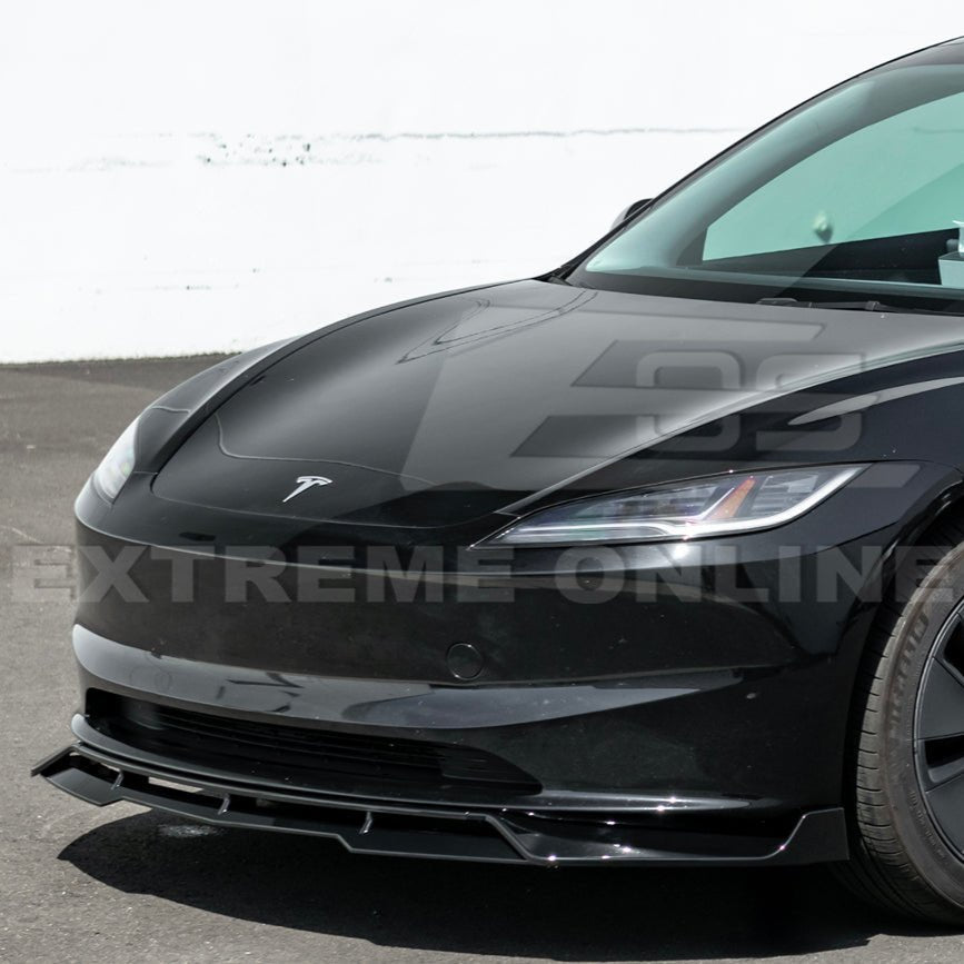 Tesla Model 3 Highland Performance Track Style Gloss Black Body Kit 2024-Up