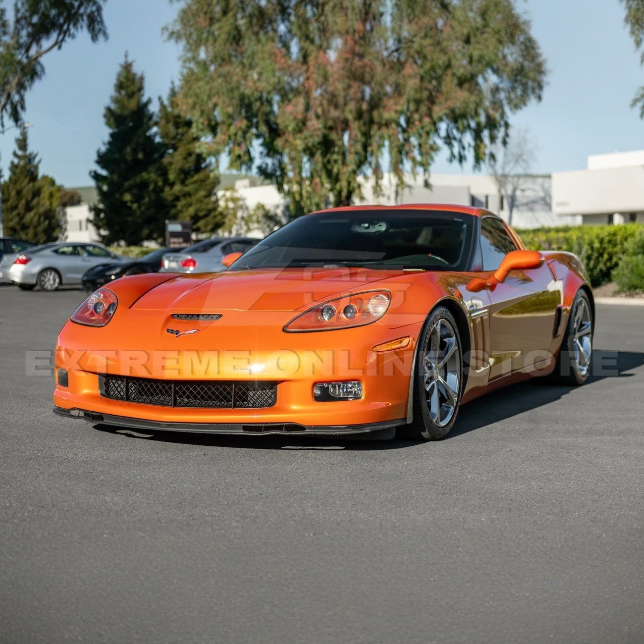 Chevrolet Corvette C6 OEM Style Clear Lens Painted Housing HID Headlights 2005-2013