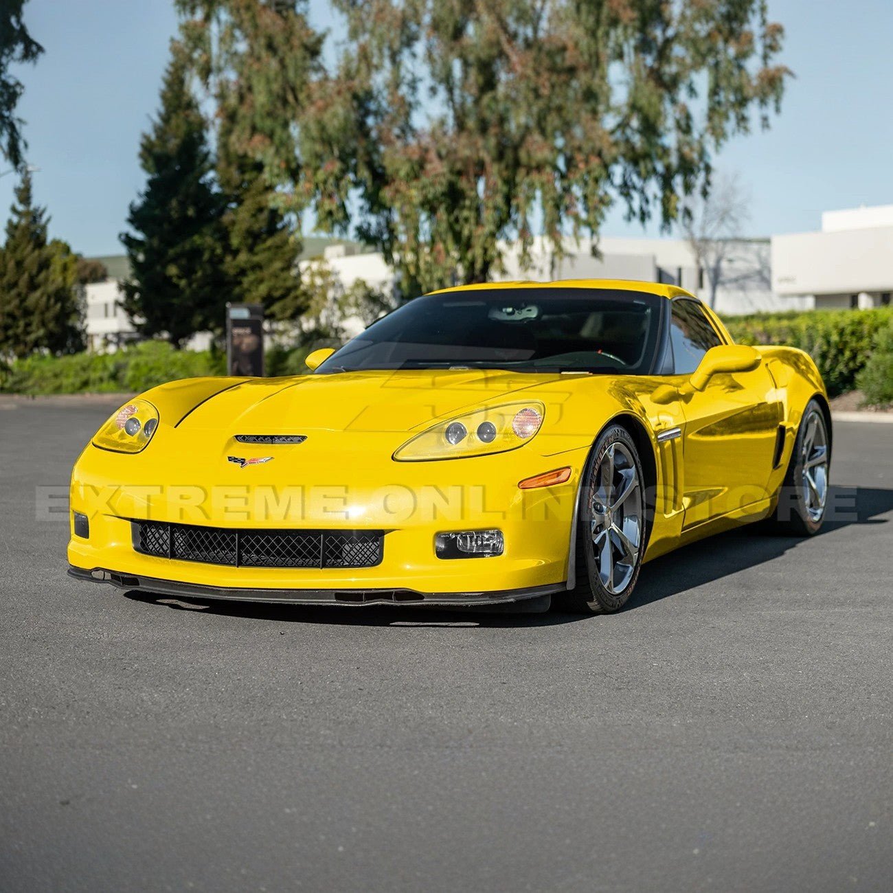 Chevrolet Corvette C6 OEM Style Clear Lens Painted Housing HID Headlights 2005-2013