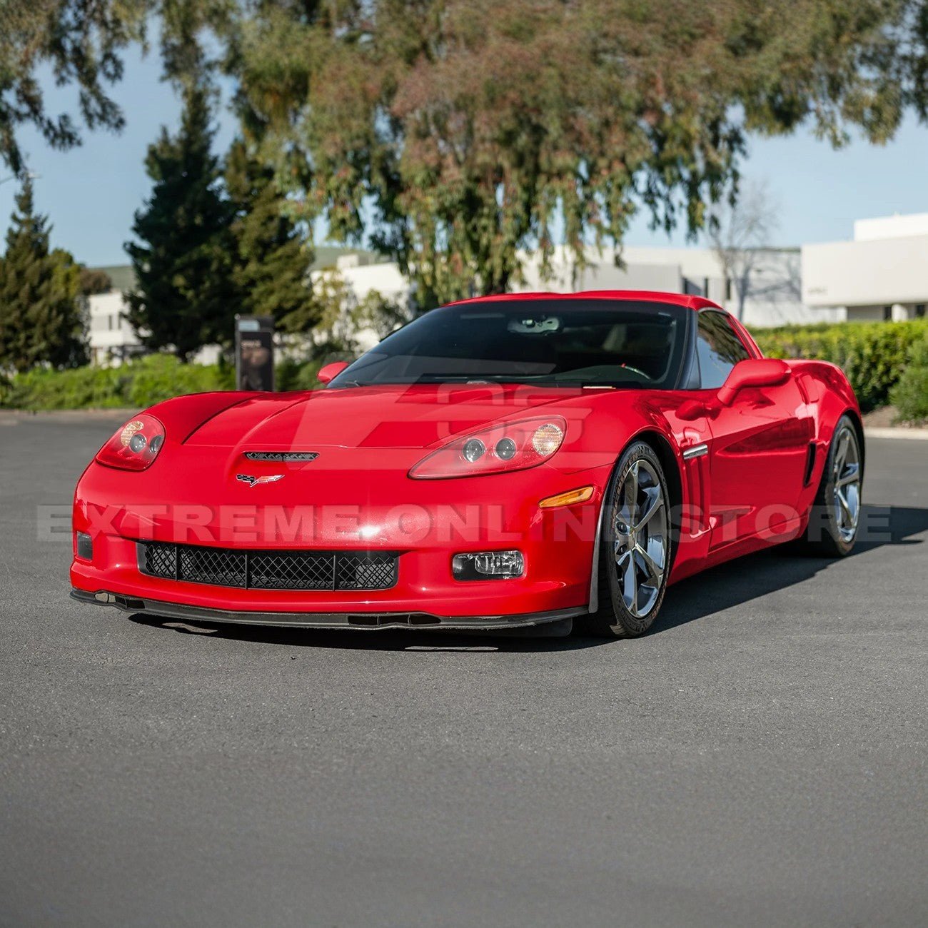 Chevrolet Corvette C6 OEM Style Clear Lens Painted Housing HID Headlights 2005-2013
