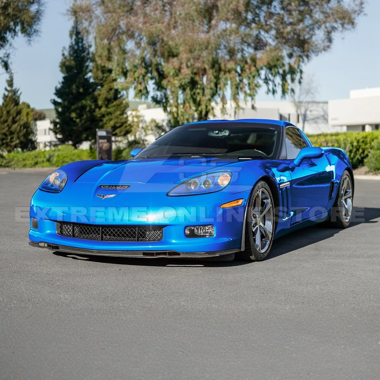 Chevrolet Corvette C6 OEM Style Clear Lens Painted Housing HID Headlights 2005-2013