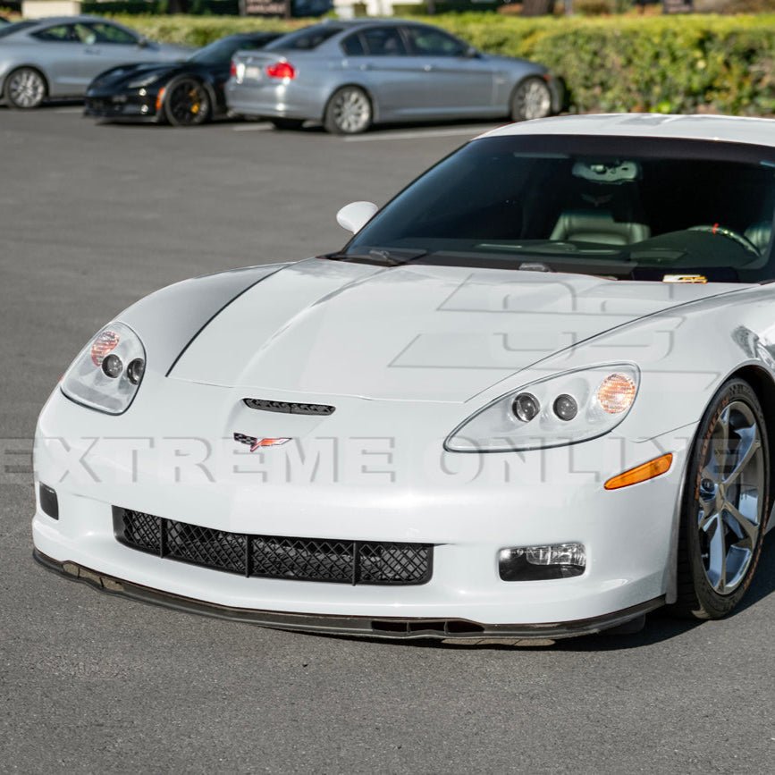 Chevrolet Corvette C6 OEM Style Clear Lens Painted Housing HID Headlights 2005-2013