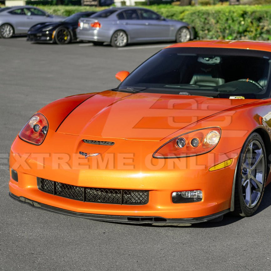 Chevrolet Corvette C6 OEM Style Clear Lens Painted Housing HID Headlights 2005-2013