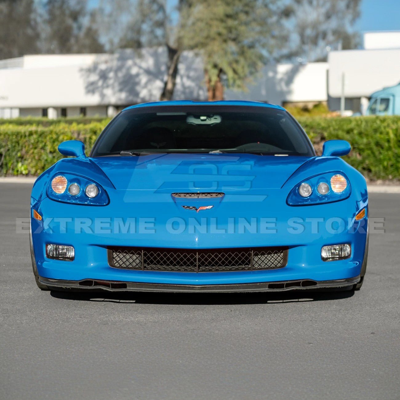 Chevrolet Corvette C6 OEM Style Clear Lens Painted Housing HID Headlights 2005-2013