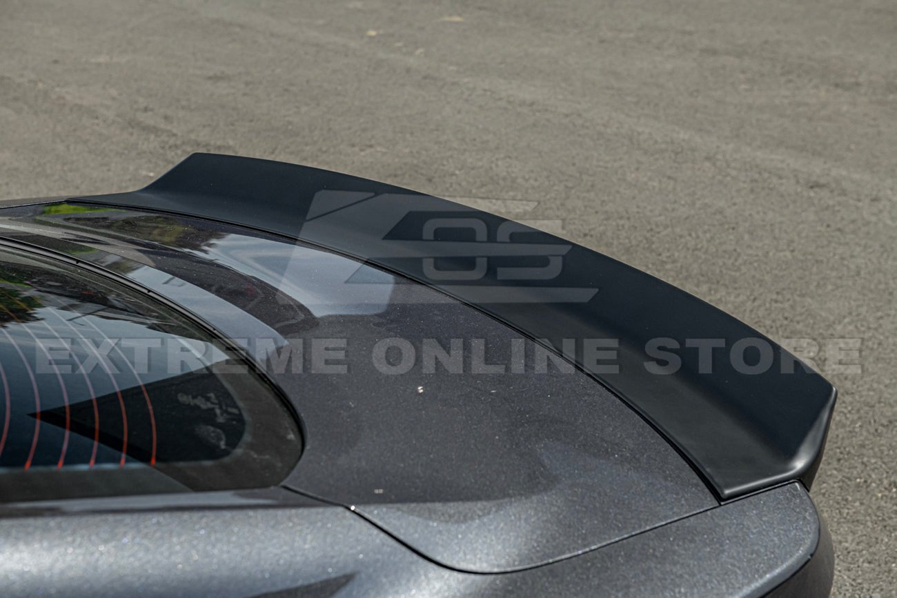 Ford Mustang S650 EOS Performance Ducktail Style Matte Black Gloss Black Rear Wing Spoiler 2024-Up