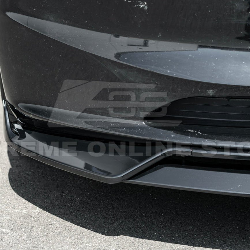 Tesla Model 3 Highland Performance Style Gloss Black Front Lip Splitter 2024-Up