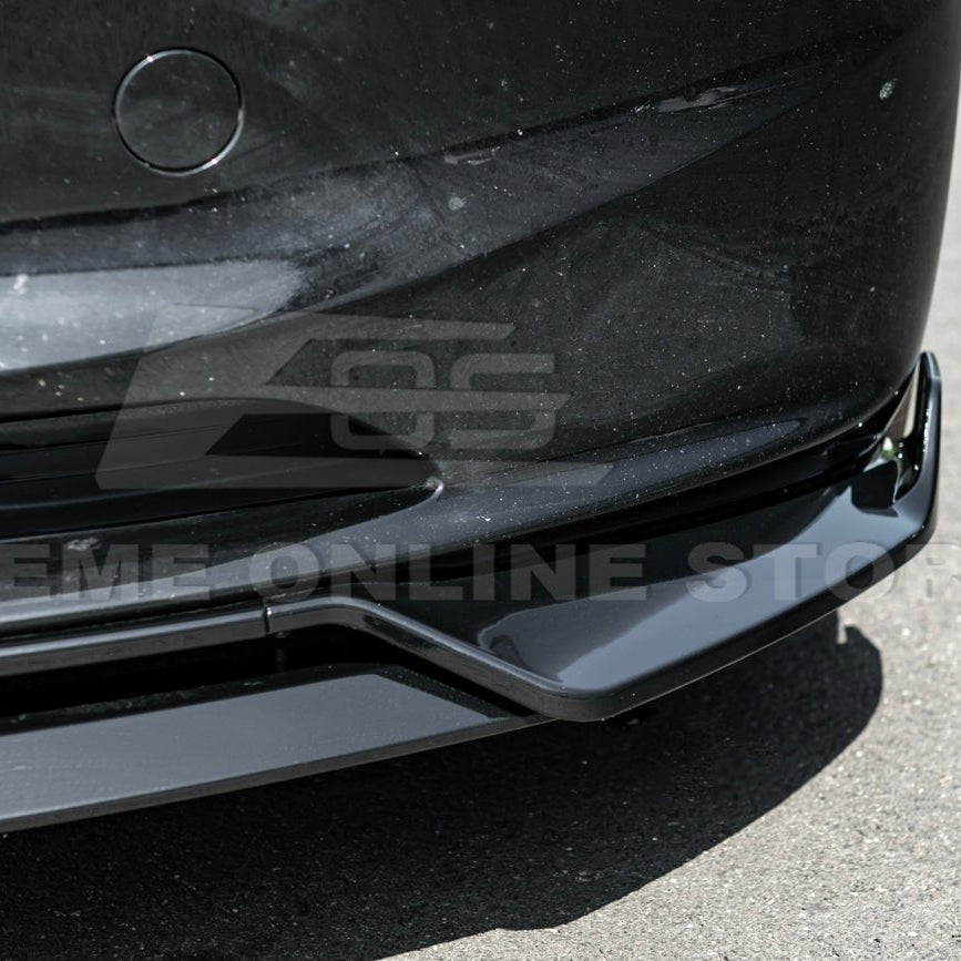 Tesla Model 3 Highland Performance Style Gloss Black Front Lip Splitter 2024-Up
