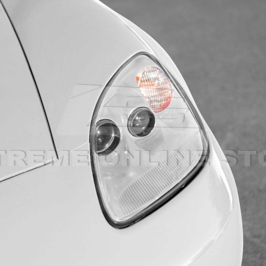 Chevrolet Corvette C6 OEM Style Clear Lens Painted Housing HID Headlights 2005-2013