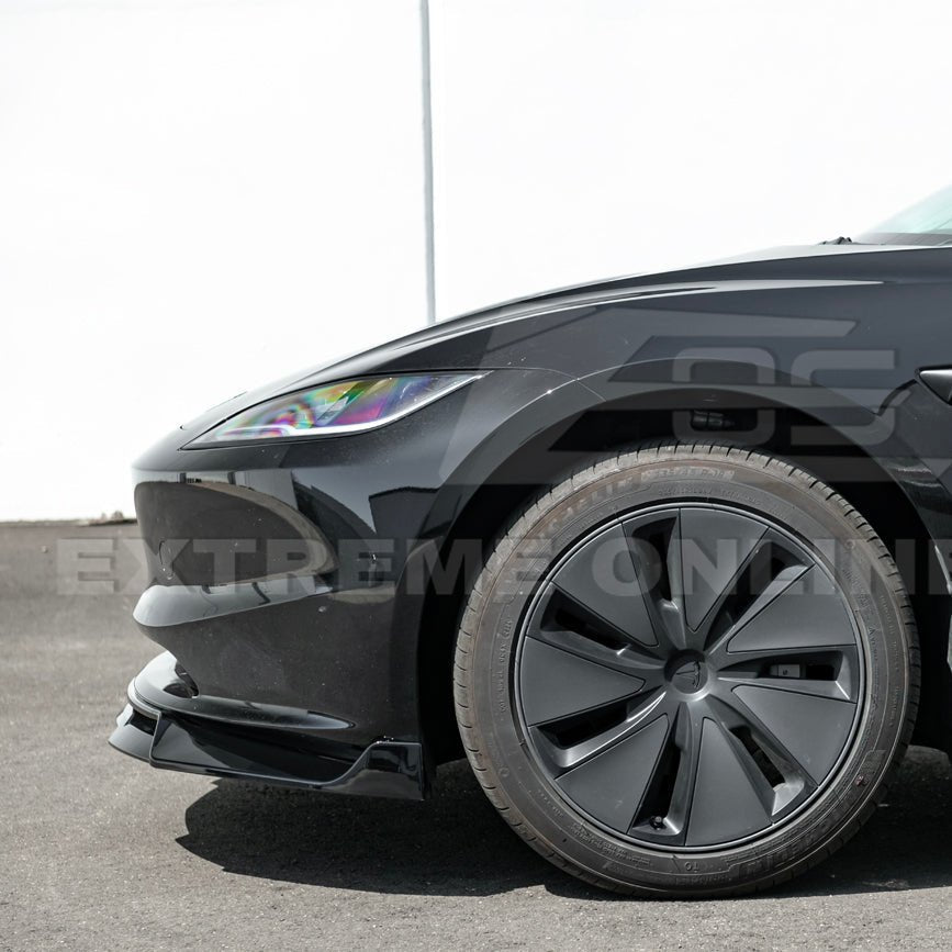 Tesla Model 3 Highland Performance Track Style Gloss Black Body Kit 2024-Up