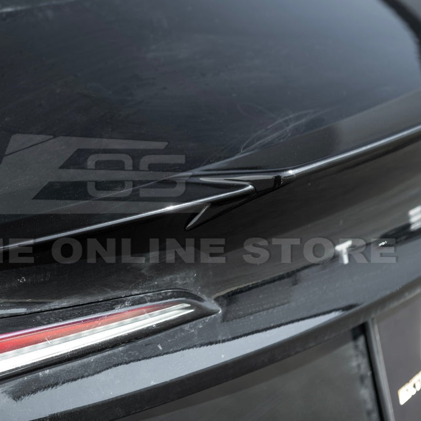 Tesla Model 3 Highland Performance Style Gloss Black Rear Trunk Wing Spoiler 2024-Up