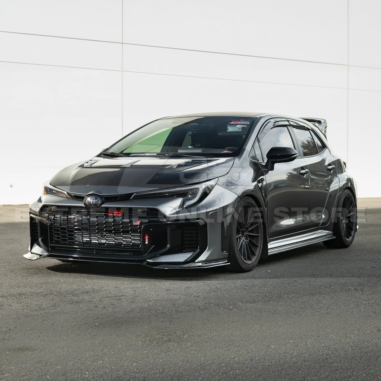 Toyota GR Corolla GR Style Carbon Fiber 3PC Front Splitter Lip 2025-Up