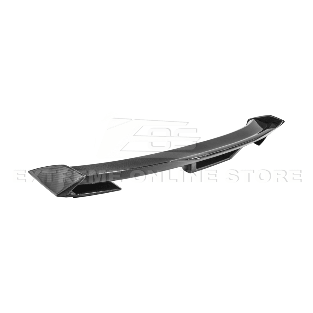 Ford Mustang S650 Dark Horse Style Rear Wickerbill Wing Spoiler Gloss Black Matte Black 2024-Up