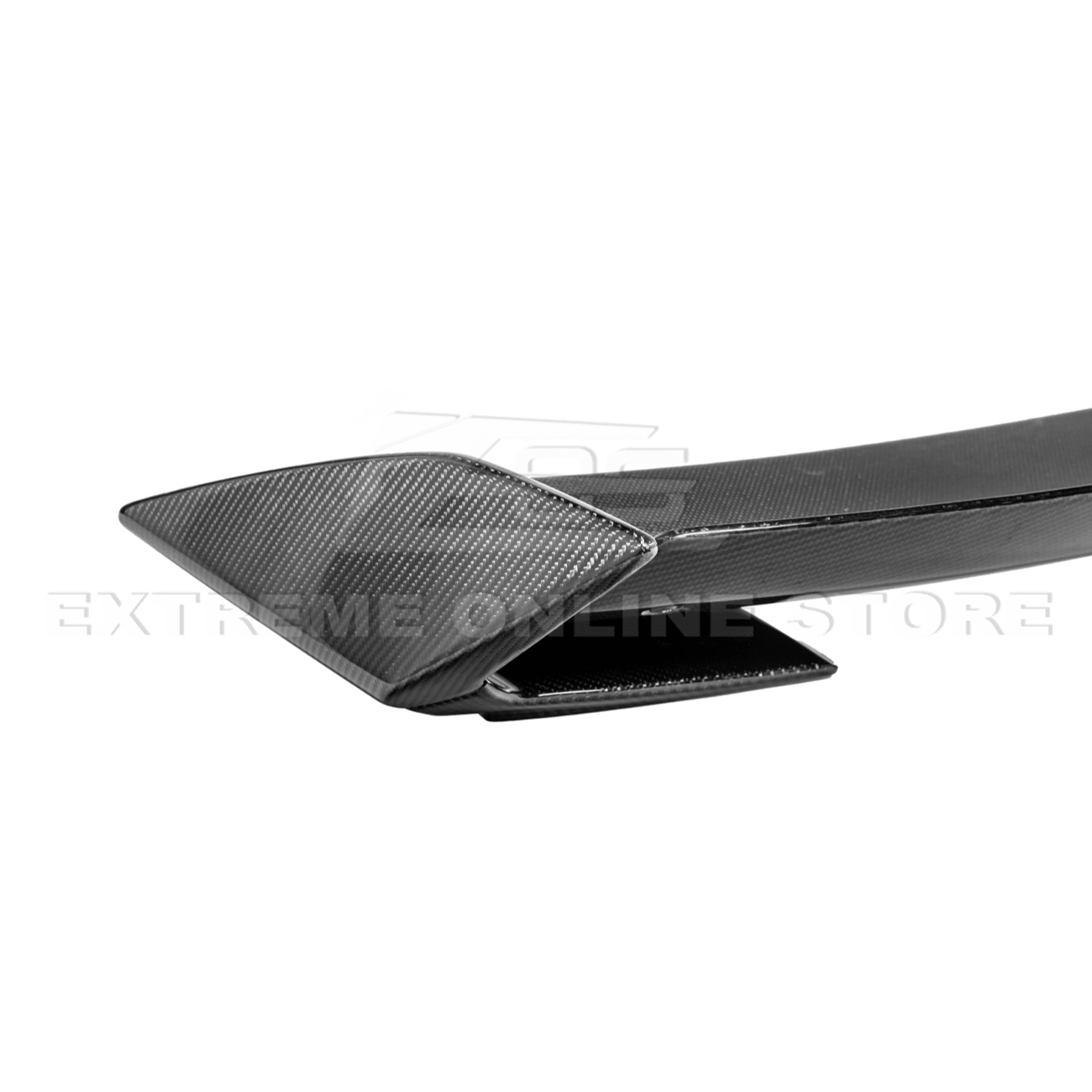 Ford Mustang S650 Dark Horse Style Rear Wickerbill Wing Spoiler Gloss Black Matte Black 2024-Up