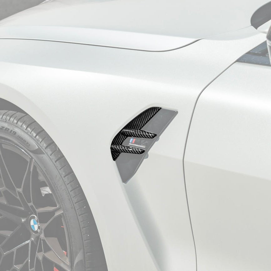 BMW G82 G83 M4 Carbon Fiber Fender Vent Covers 2021–Present