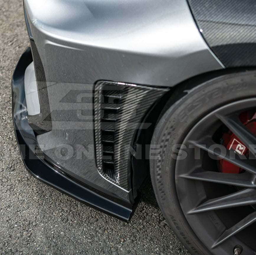 Toyota GR Corolla GR Style Carbon Fiber 3PC Front Splitter Lip 2025-Up