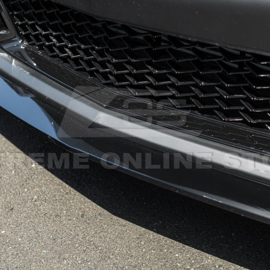 Cadillac CT4 CT4-V Blackwing Style Primed Black Front Bumper Conversion Kit 2020-Up