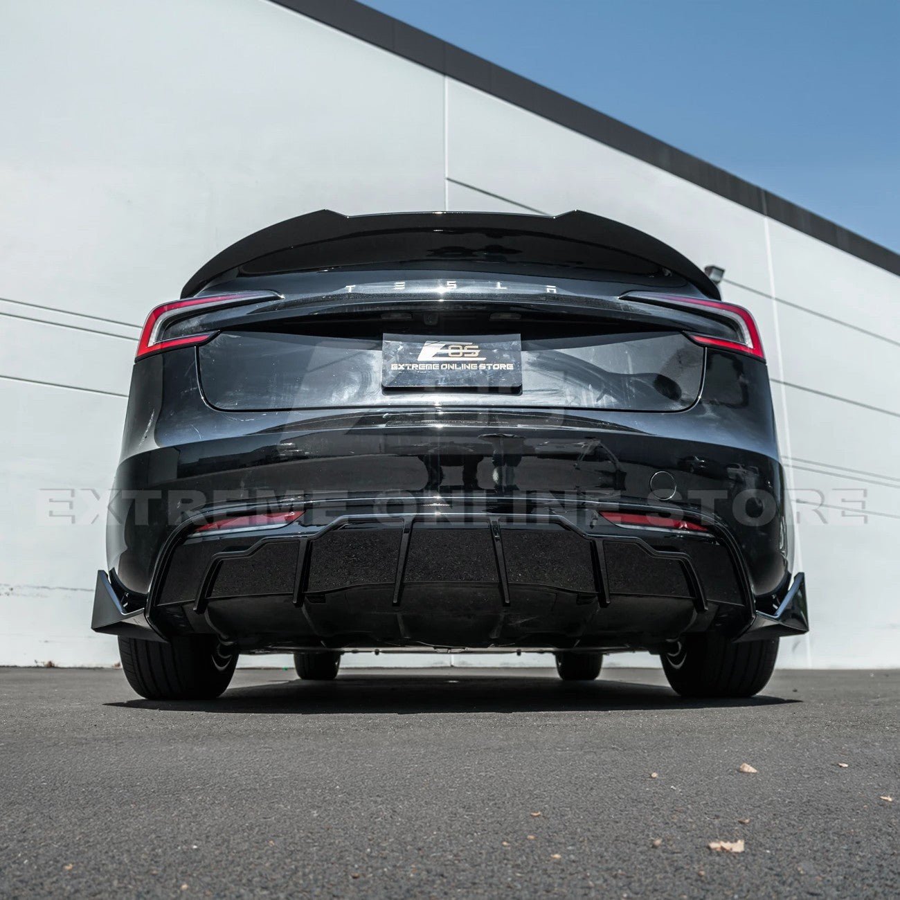 Tesla Model 3 Highland Track Style Gloss Black Full Body Kit 2024-Up