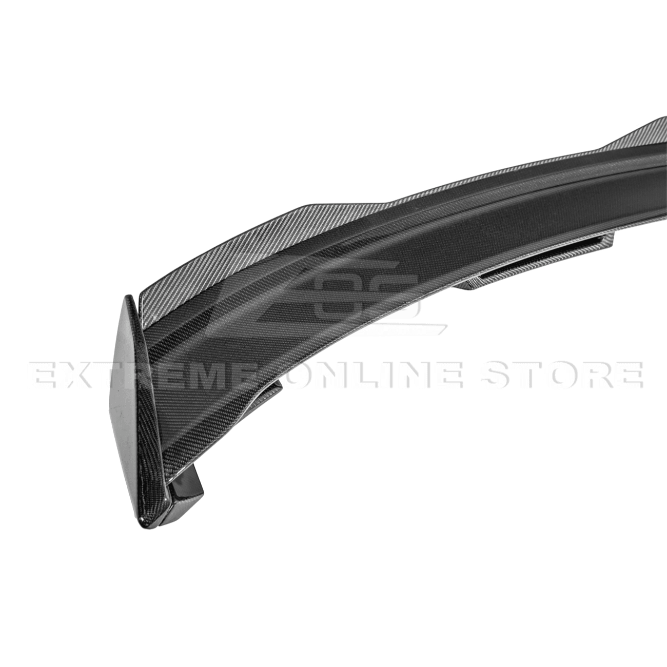 Ford Mustang S650 Dark Horse Style Rear Wickerbill Wing Spoiler Gloss Black Matte Black 2024-Up