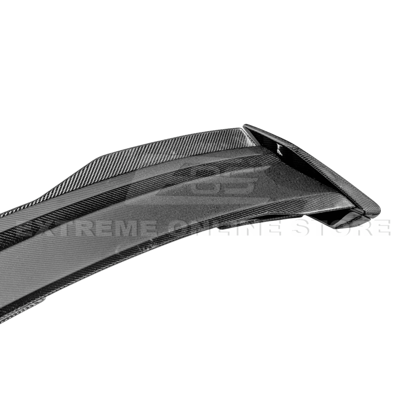 Ford Mustang S650 Dark Horse Style Rear Wickerbill Wing Spoiler Gloss Black Matte Black 2024-Up