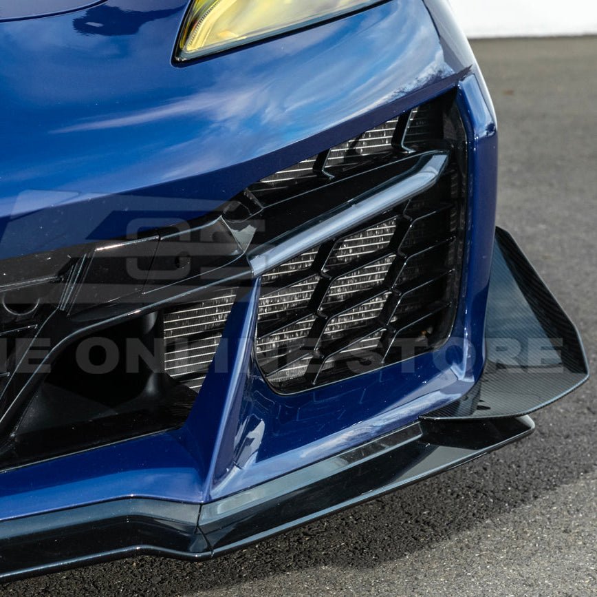 Chevrolet Corvette C8 Z06 Factory Style Carbon Fiber Front Grille Insert 2023-Up