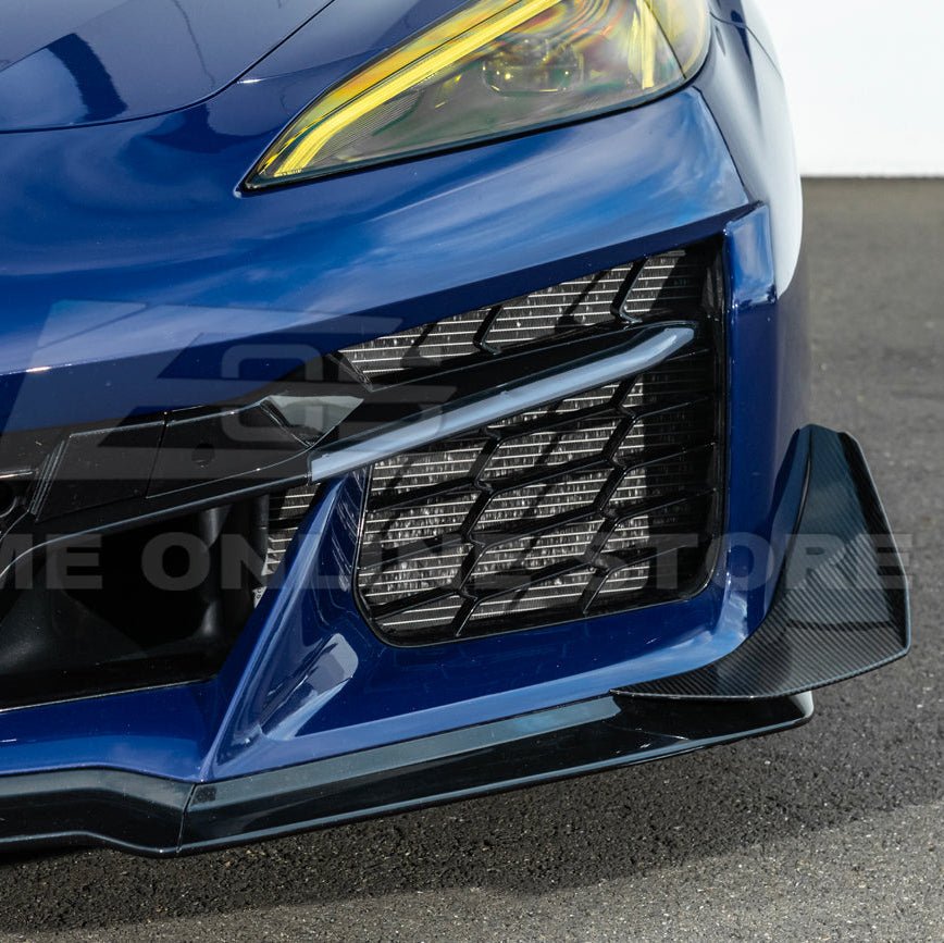 Chevrolet Corvette C8 Z06 Factory Style Carbon Fiber Front Grille Insert 2023-Up