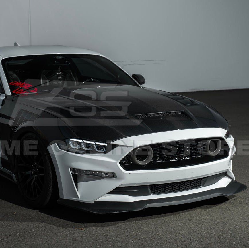 Ford Mustang S550 S650 Style LED Projector Headlights Sequential DRL 2018–2023