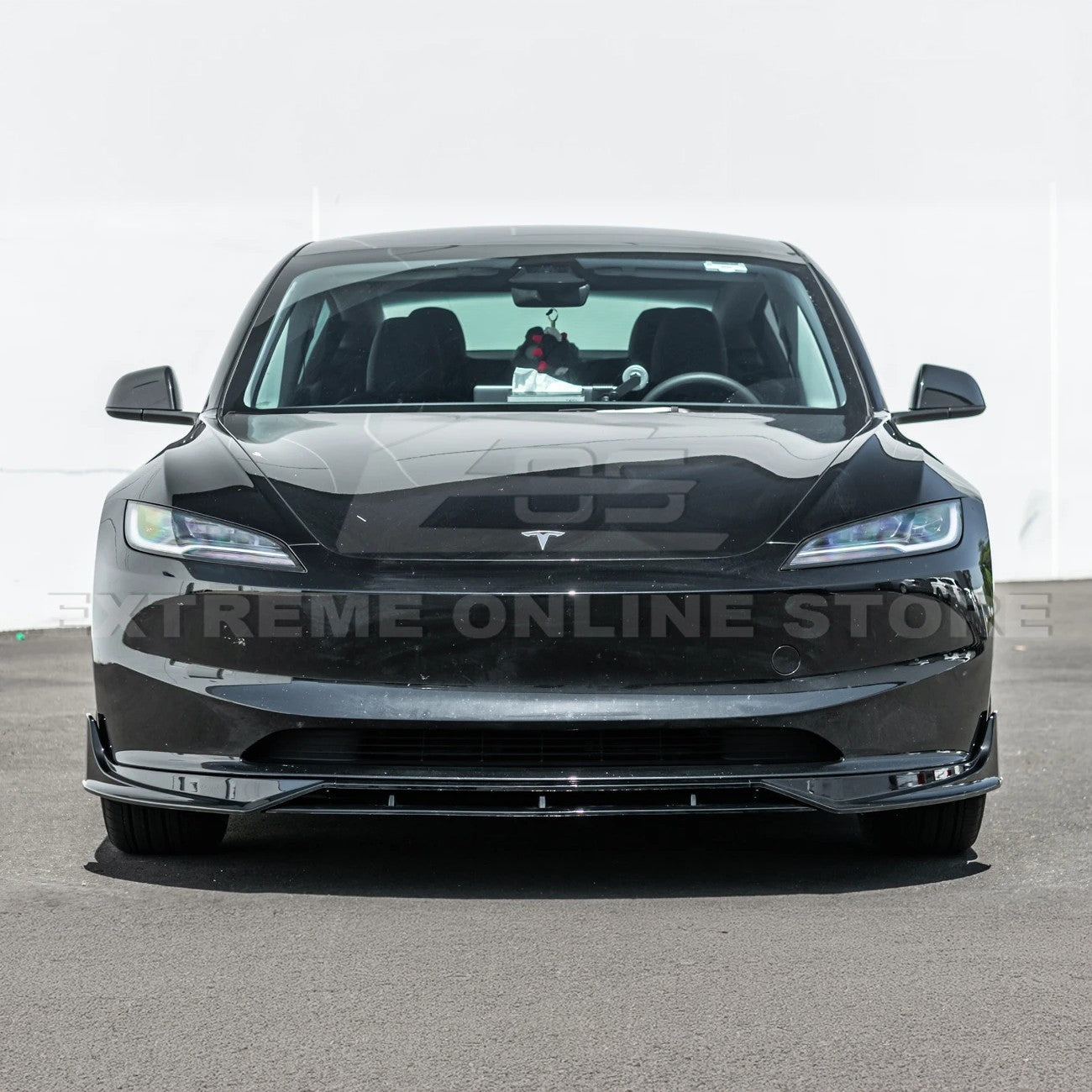 Tesla Model 3 Highland Track Style Gloss Black Full Body Kit 2024-Up