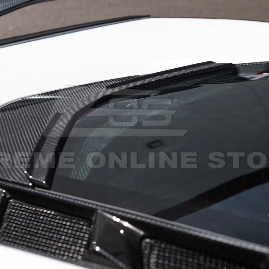 Chevrolet Corvette C8 Performance Style Carbon Fiber Rear Window Hatch Spoiler 2020-Up