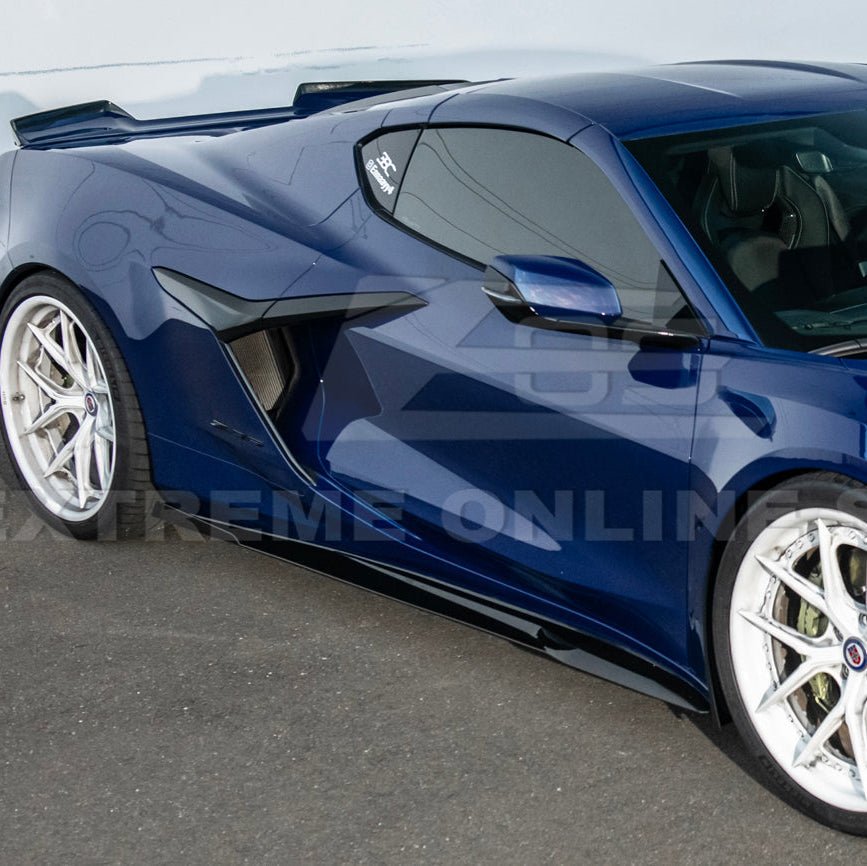 Chevrolet Corvette C8 Models Z06 EOS Performance Track Style Side Skirts