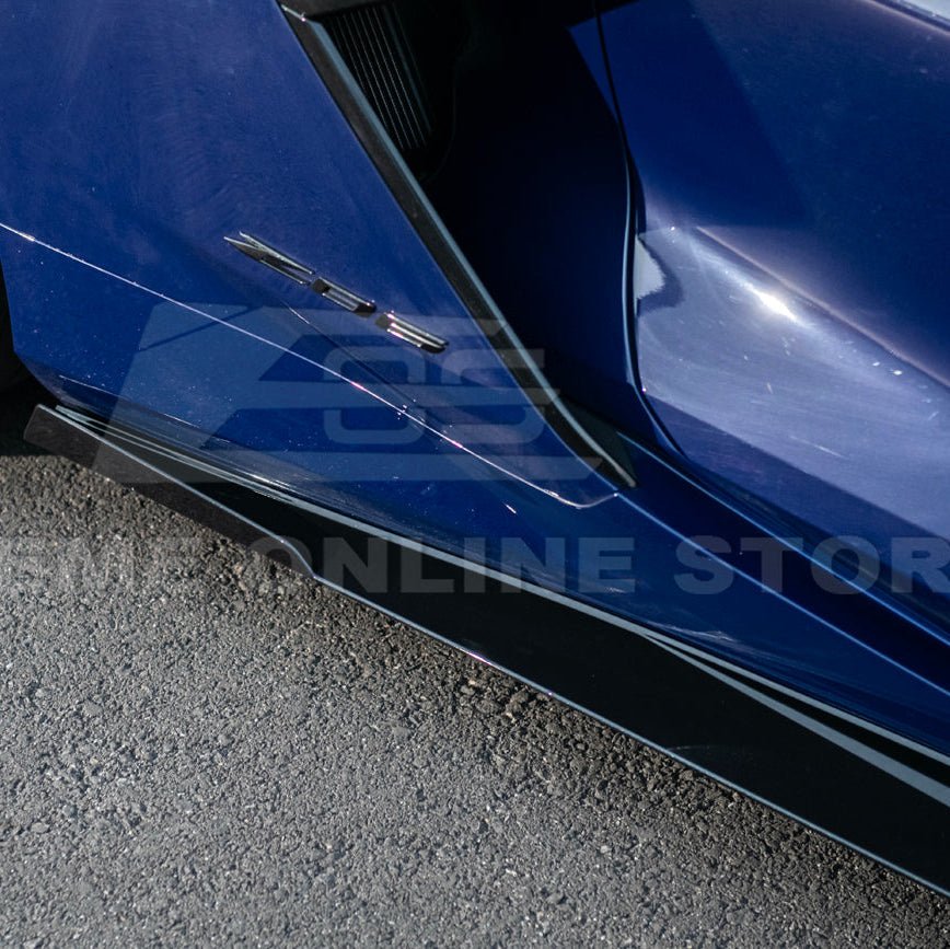 Chevrolet Corvette C8 Models Z06 EOS Performance Track Style Side Skirts