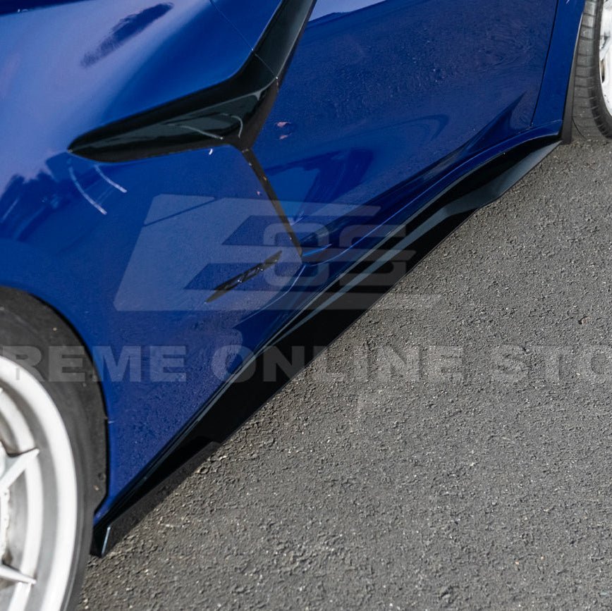 Chevrolet Corvette C8 Models Z06 EOS Performance Track Style Side Skirts