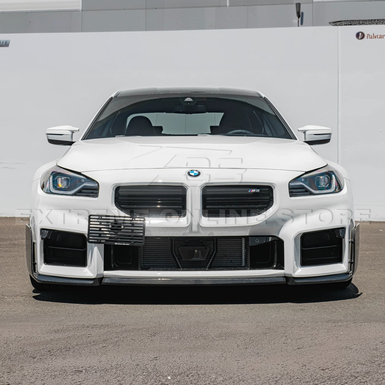 BMW G87 M2 M Performance Style Carbon Fiber Front Splitter Lip 2023-Up