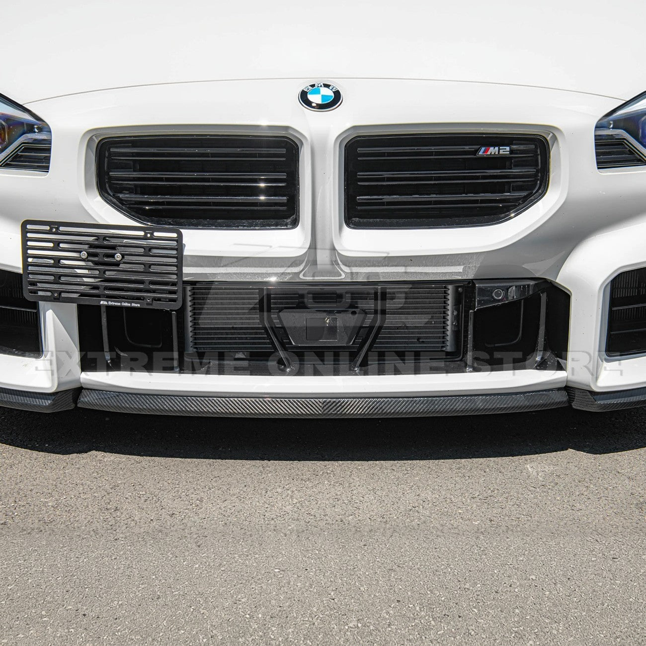 BMW G87 M2 M Performance Style Carbon Fiber Front Splitter Lip 2023-Up