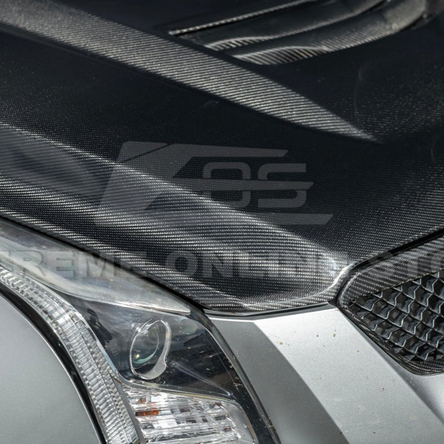 Cadillac ATS ATS-V Factory Style Carbon Fiber Hood Vent Cover 2016-2019