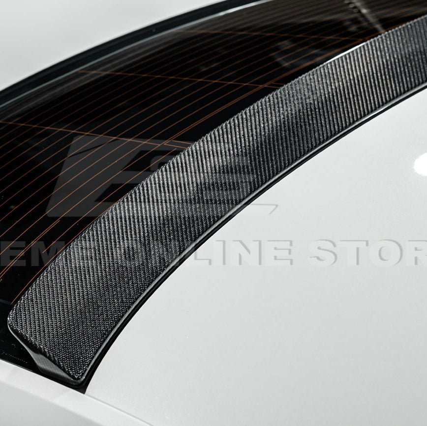 Cadillac CT4 / CT4-V Carbon Fiber Rear Roof Window Spoiler 2020-Up