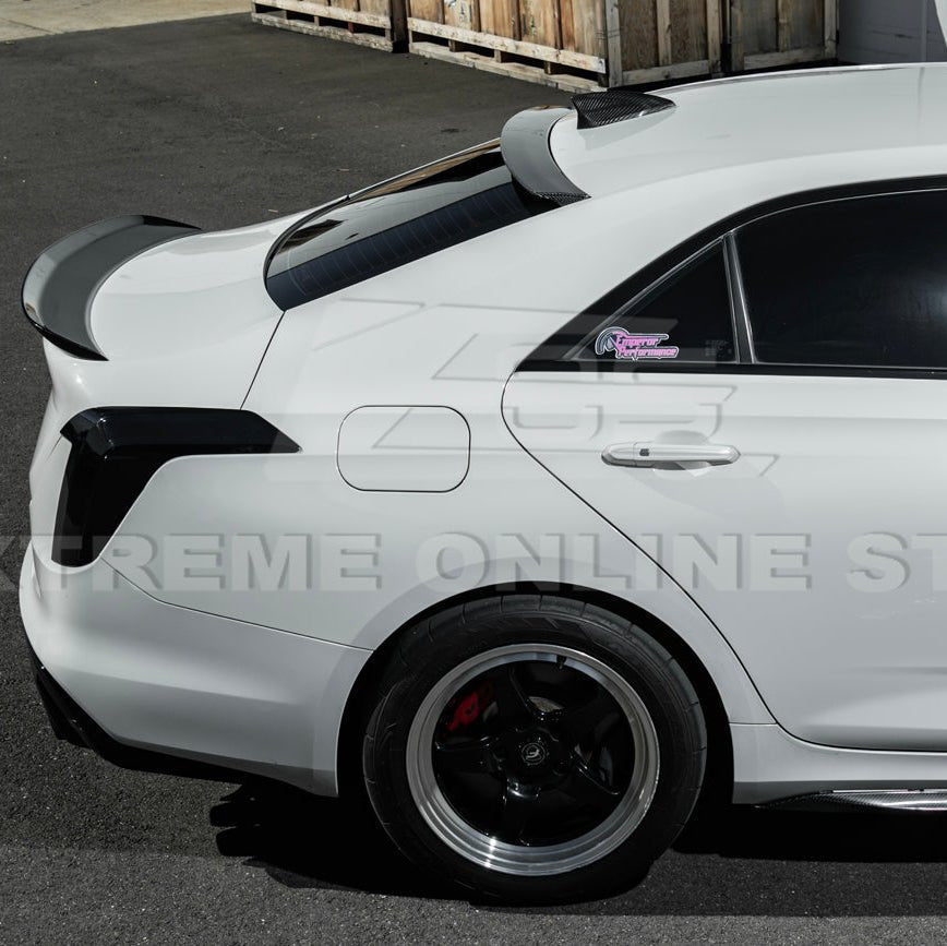 Cadillac CT4 / CT4-V Carbon Fiber Rear Roof Window Spoiler 2020-Up