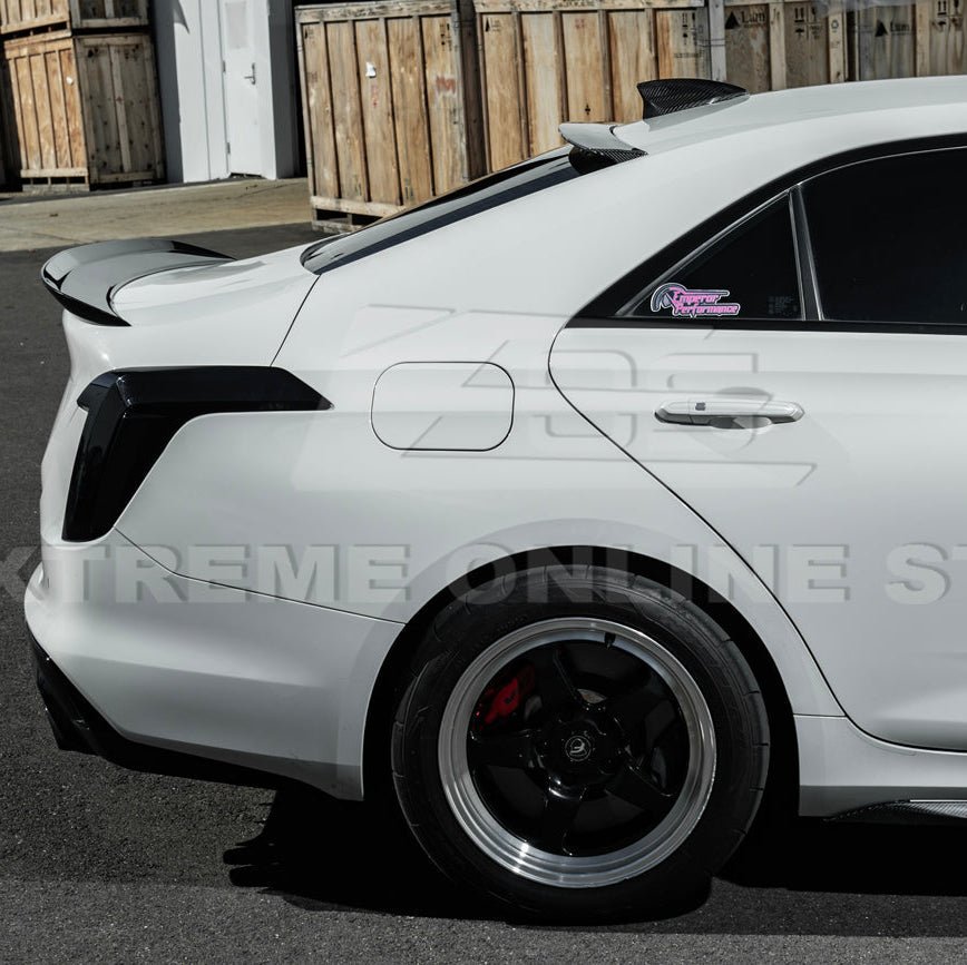 Cadillac CT4 / CT4-V Carbon Fiber Rear Roof Window Spoiler 2020-Up